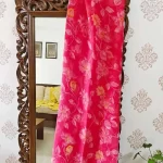 Red Phulwari Light Weight Saree